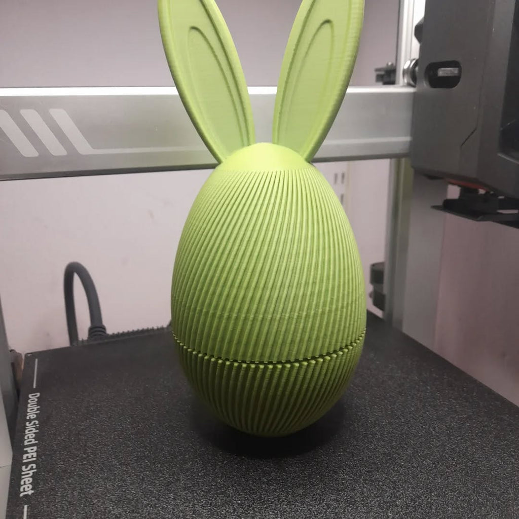 Osterhasen Ei mit Deckel – 3D gedruckte Geschenkbox für Ostern